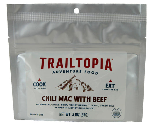 Trailtopia Chili Mac 1 Serving