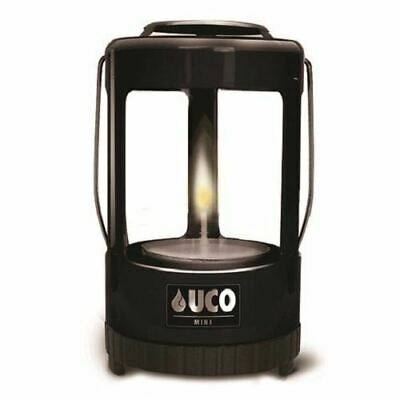 UCO Mini Aluminum Candle Lantern Black - Tealight Candle Light & Warmth in Tent
