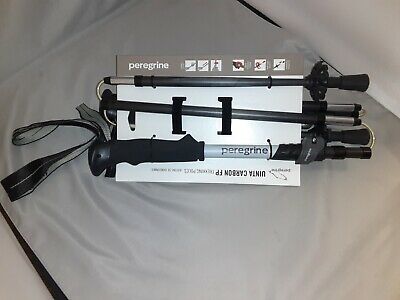 Peregrine Uinta Carbon Folding Trekking Poles 1-Pair w/Ergo Grip & Baskets
