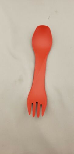 Humangear GoBites Uno Spoon/Fork Combo Utensil Red OEM - Sturdy BPA-Free Nylon