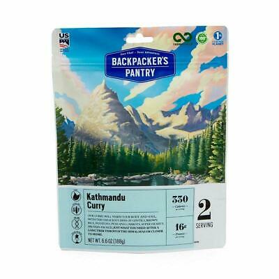 Backpacker's Pantry Kathmandu Curry w/Brown Rice 2-Serv Freeze Dried Camp Food