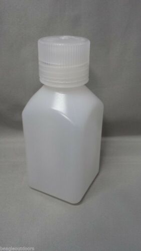 Nalgene Ultralite Narrow Mouth 8oz BPA-Free HDPE Square Storage Bottle